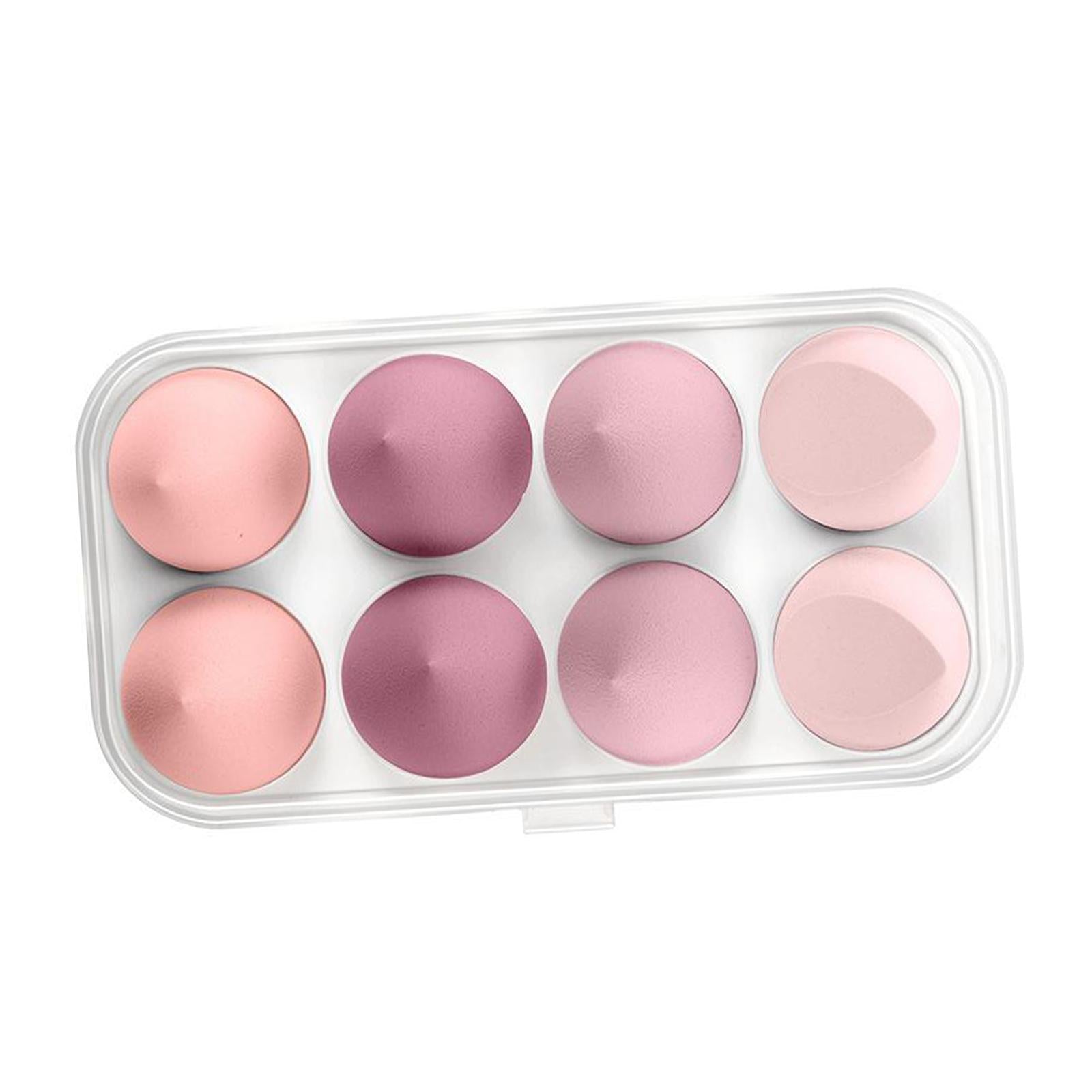 8x Beauty Makeup Sponge Set Blender Blending Foundation  Strawberry Mousse