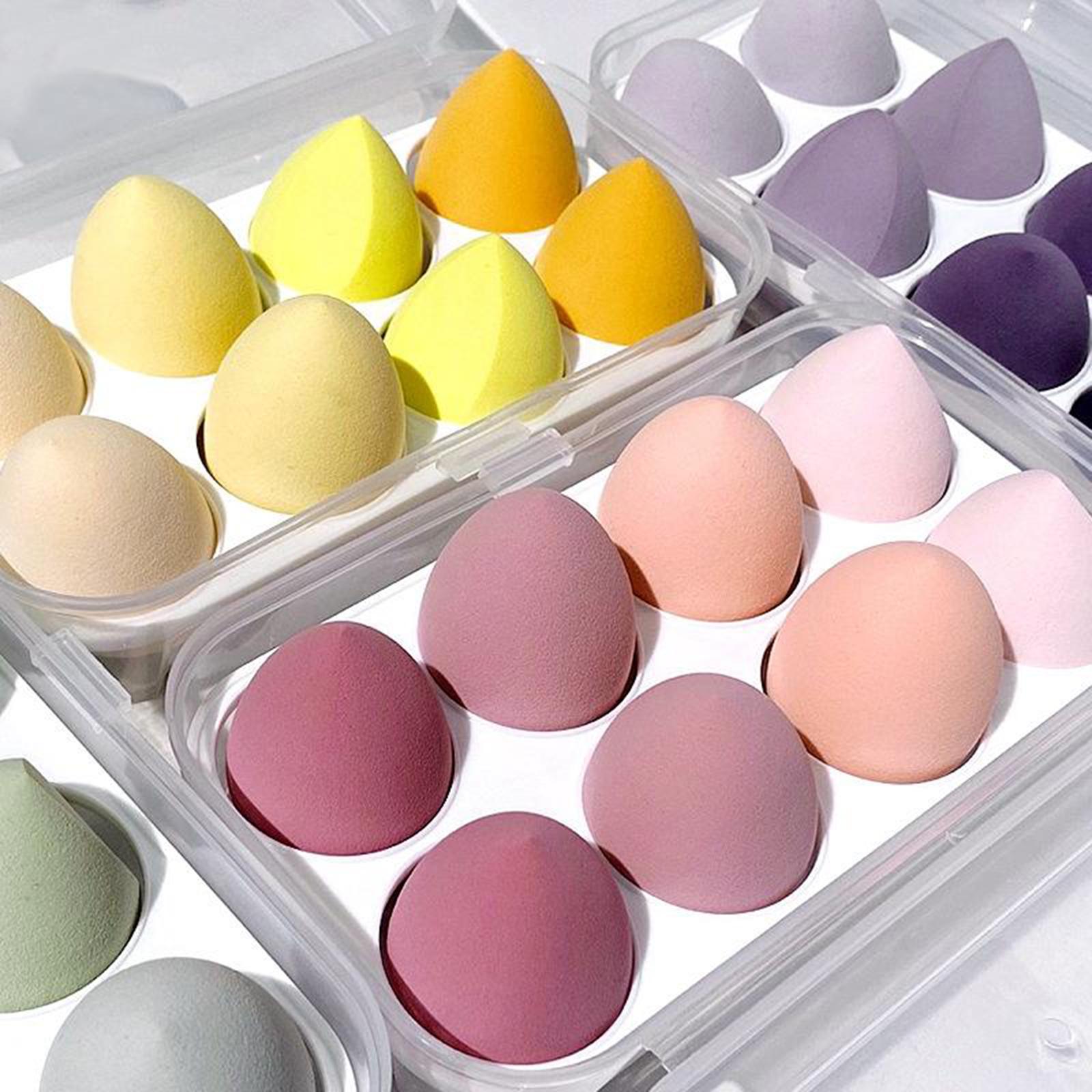 8x Beauty Makeup Sponge Set Blender Blending Foundation  Strawberry Mousse