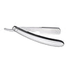 Straight Edge Barber Razors Folding Shaving Razor Mens Manual Shaver Silver