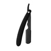 Straight Edge Barber Razors Folding Shaving Razor Mens Manual Shaver Black