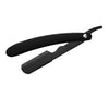 Straight Edge Barber Razors Folding Shaving Razor Mens Manual Shaver Black