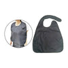 Crumb Catcher Adult Bib Apron with Pocket Waterproof Mealtime Protector