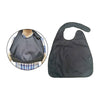 Crumb Catcher Adult Bib Apron with Pocket Waterproof Mealtime Protector