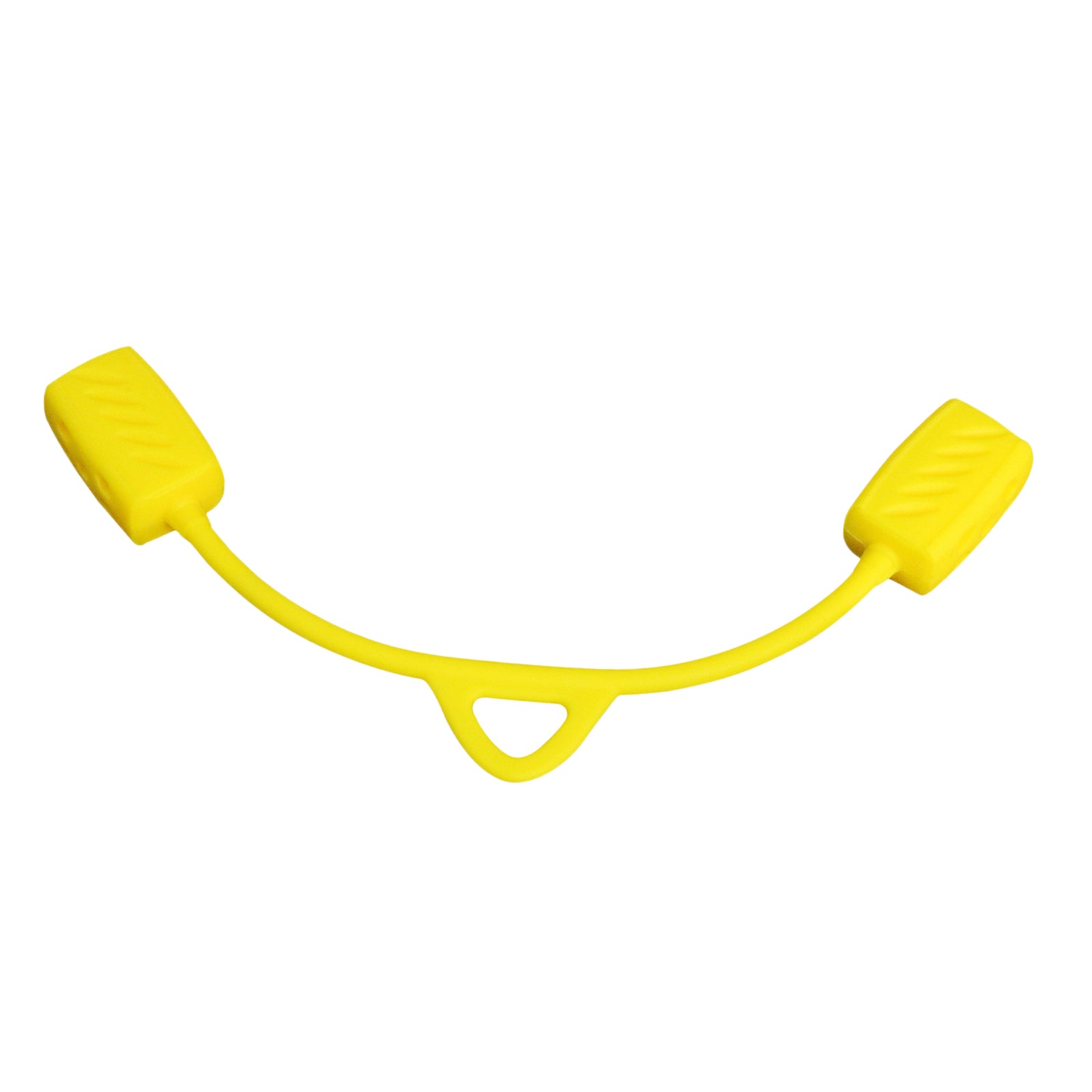 Jaw Line Exerciser Anti-Wrinkle Face Fitness Exercise Tool Yellow 30lbs