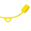 Jaw Line Exerciser Anti-Wrinkle Face Fitness Exercise Tool Yellow 30lbs