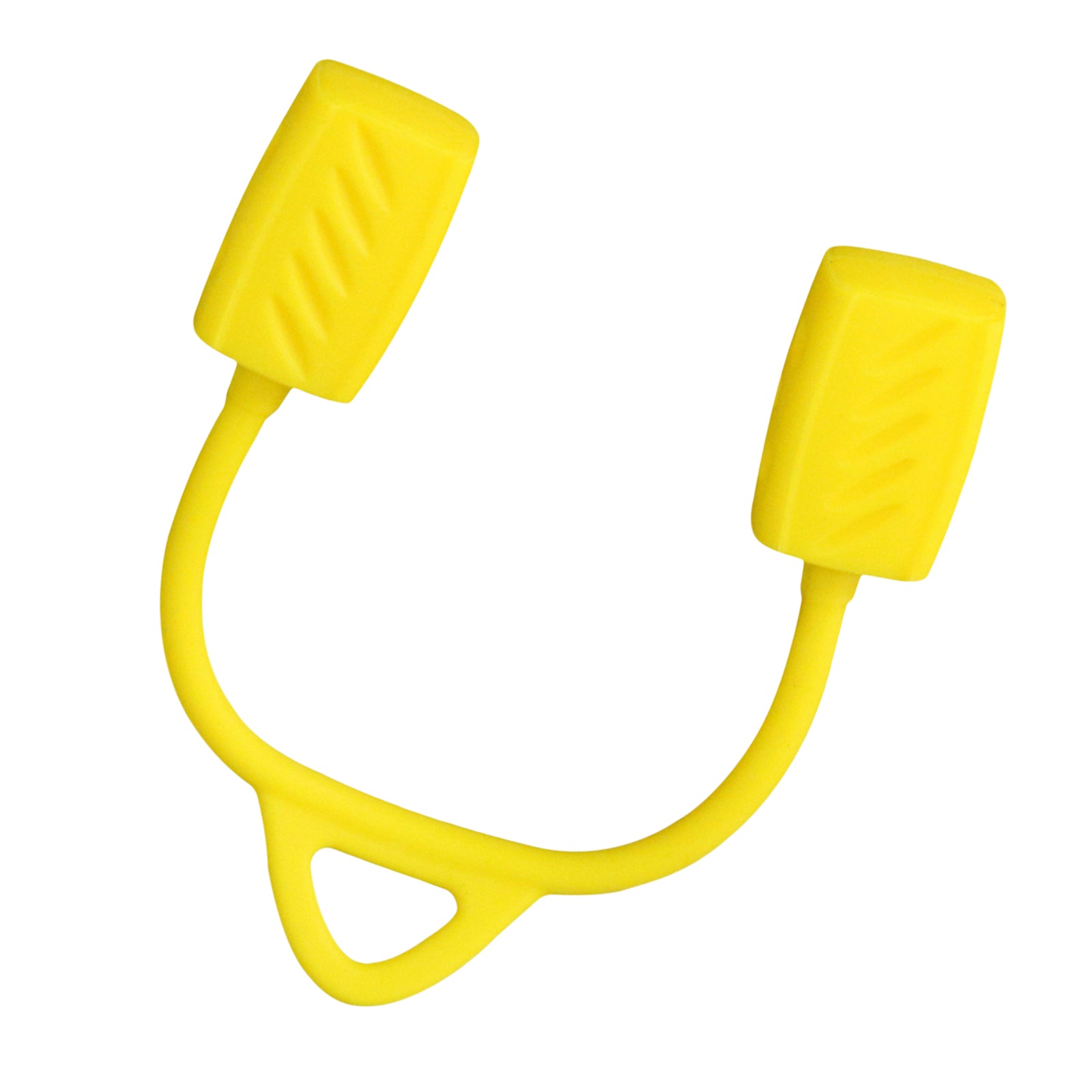 Jaw Line Exerciser Anti-Wrinkle Face Fitness Exercise Tool Yellow 30lbs