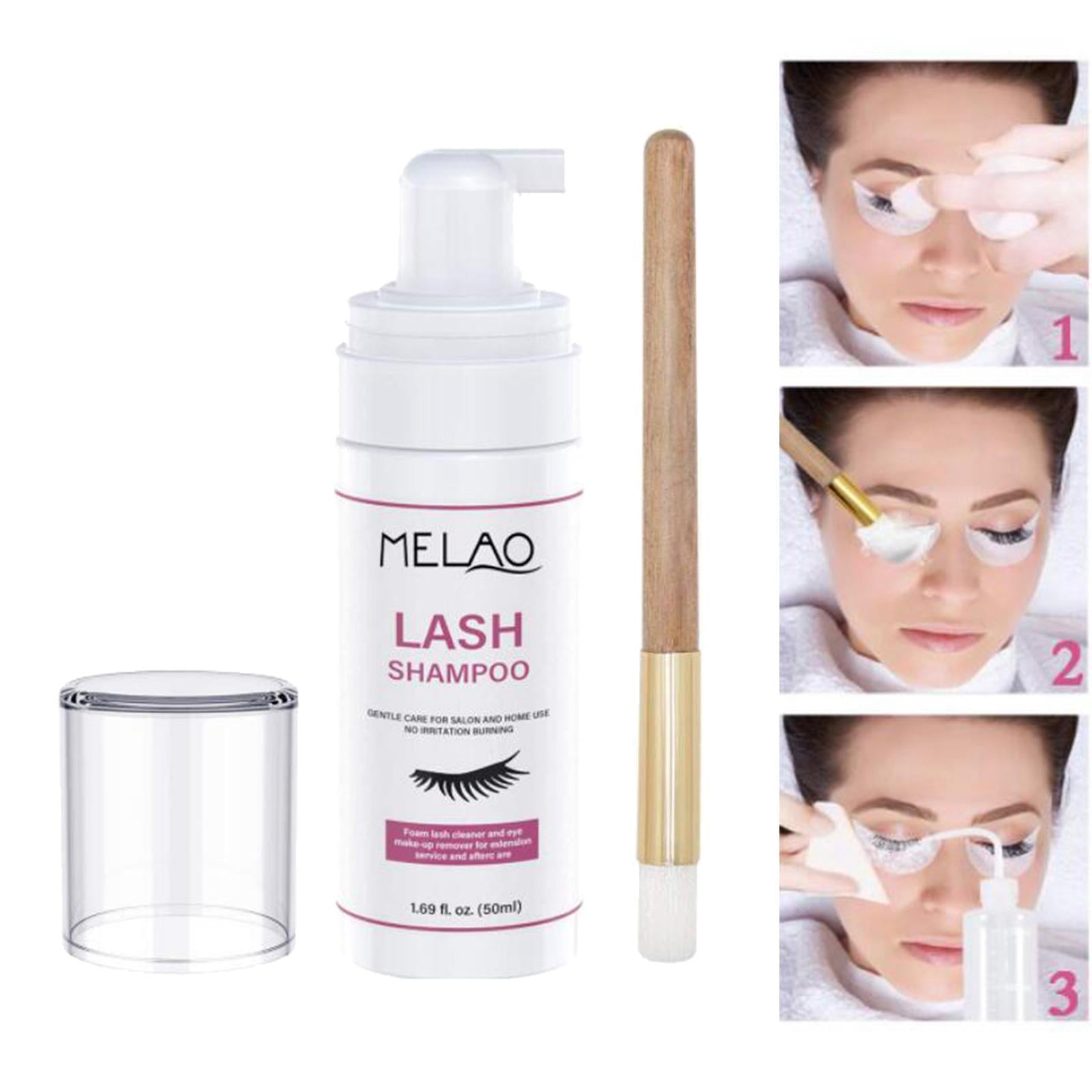 Eyelash Extension Foaming Shampoo Foam Cleanser Lash Shampoo 1.69fl.oz/50ml