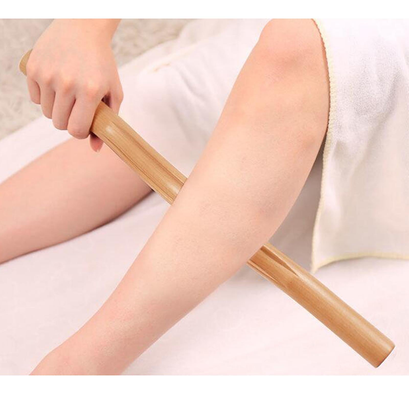 Wood Guasha Scraping Stick for Back Shoulder Neck Waist Legs  52cm