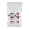 24pcs Roll on Glass Bottles Perfume Essential Oil Bottle Travel Gradient