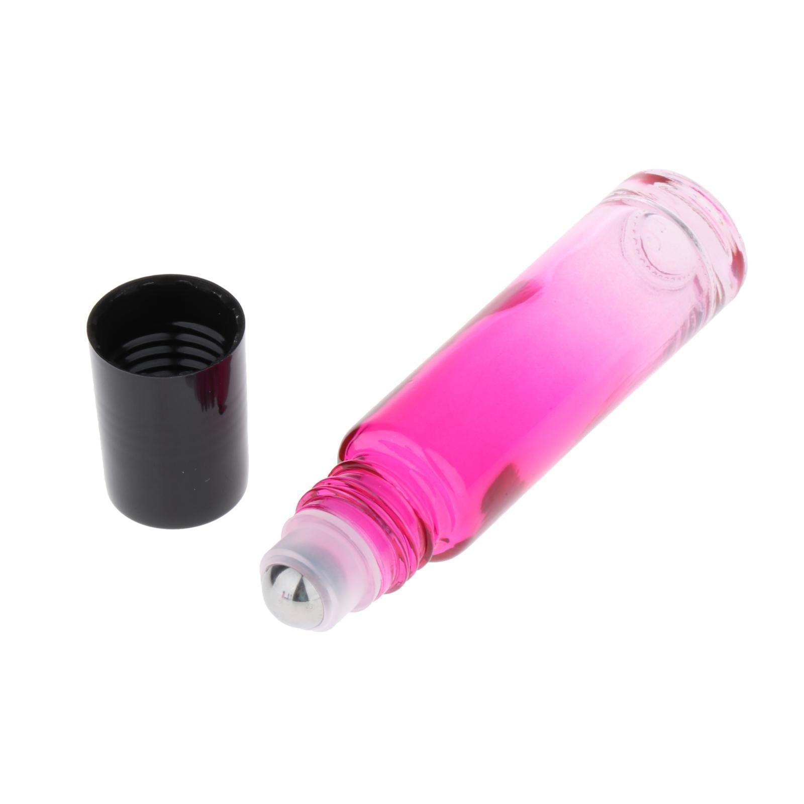 24pcs Roll on Glass Bottles Perfume Essential Oil Bottle Travel Gradient