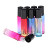 24pcs Roll on Glass Bottles Perfume Essential Oil Bottle Travel Gradient