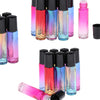 24pcs Roll on Glass Bottles Perfume Essential Oil Bottle Travel Gradient