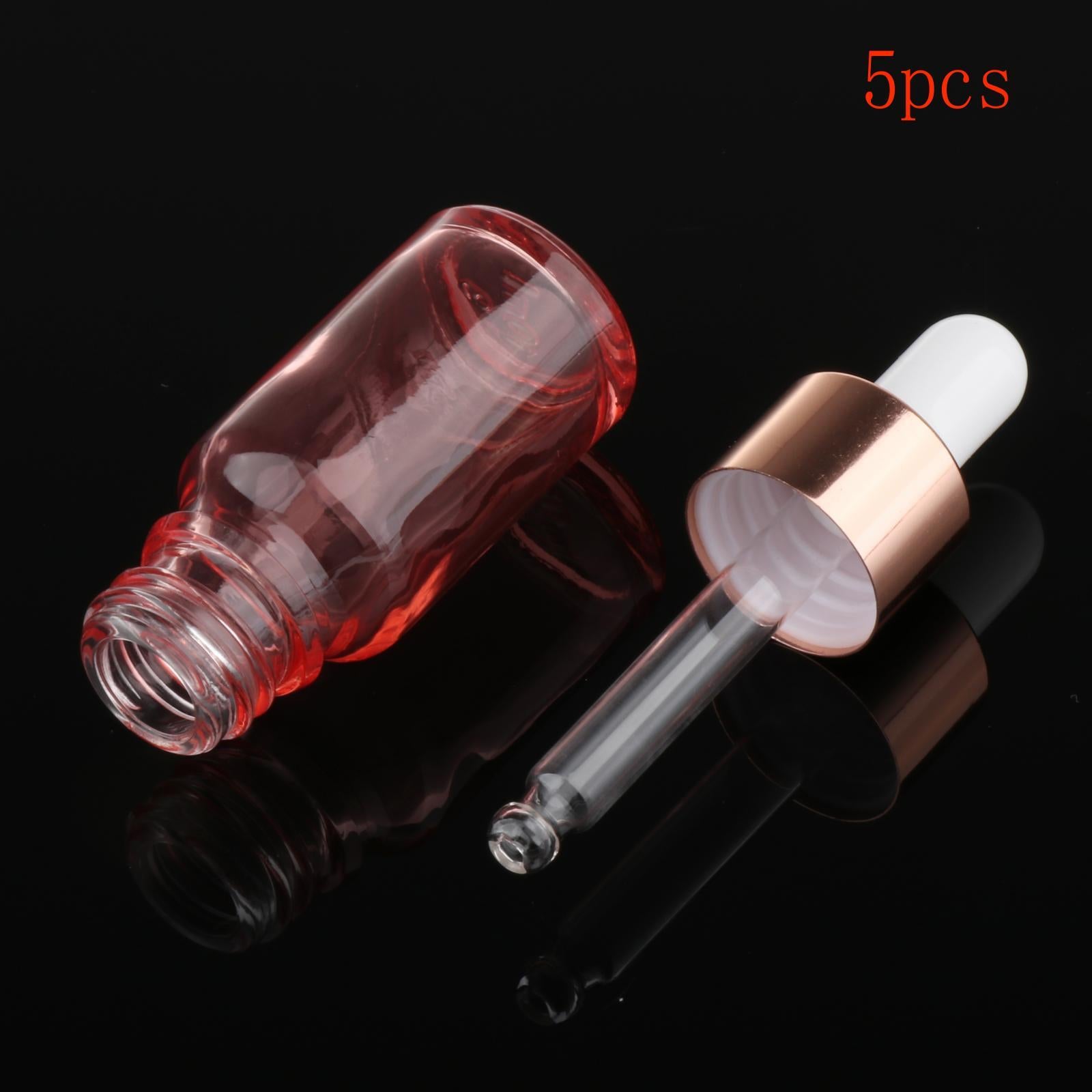 Multifunction Glass Eye Dropper Bottle for Oil Massage Perfumes Laboratory 10ml