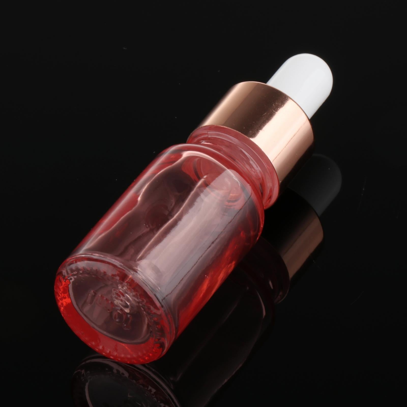 Multifunction Glass Eye Dropper Bottle for Oil Massage Perfumes Laboratory 10ml