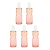 Multifunction Glass Eye Dropper Bottle for Oil Massage Perfumes Laboratory 5ml