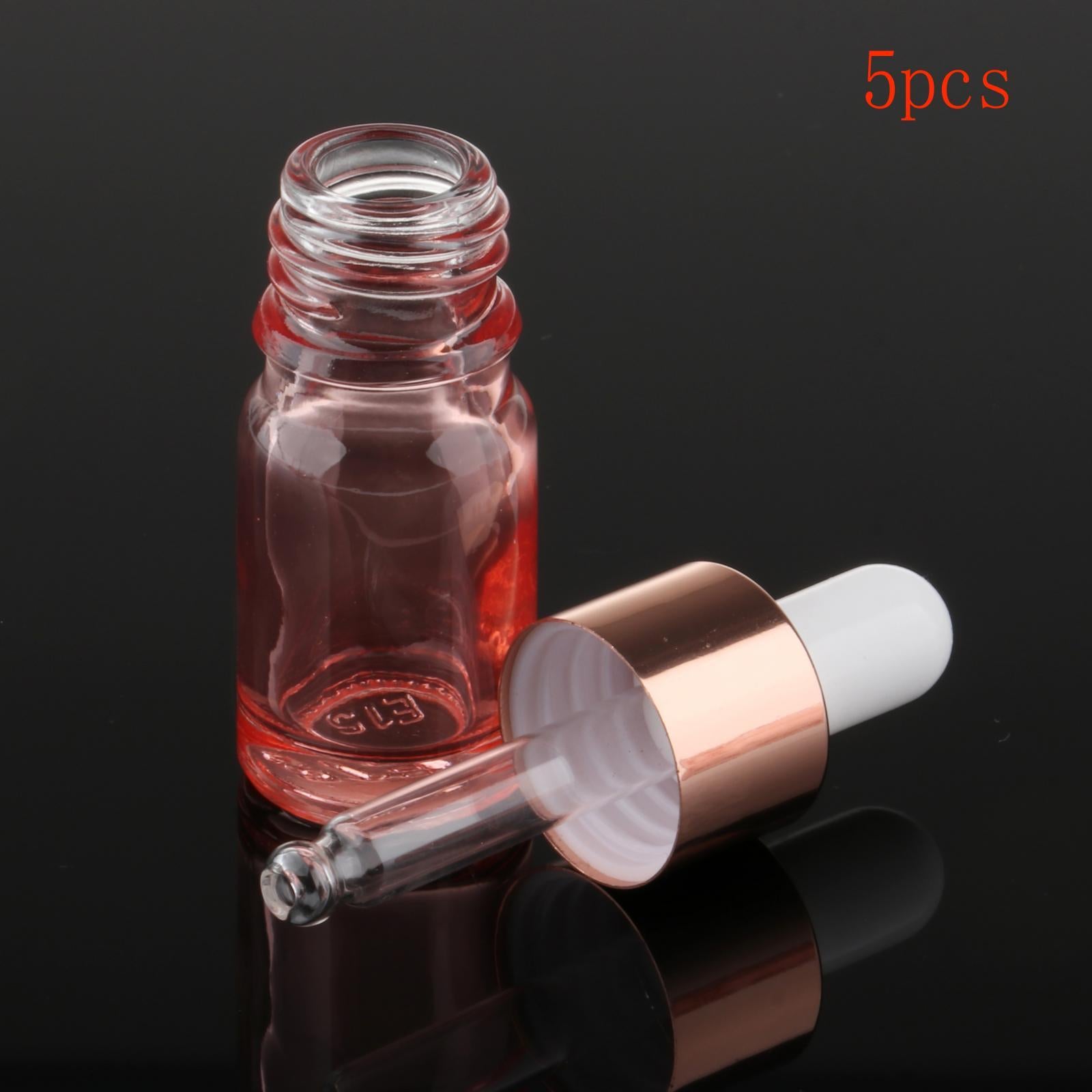 Multifunction Glass Eye Dropper Bottle for Oil Massage Perfumes Laboratory 5ml