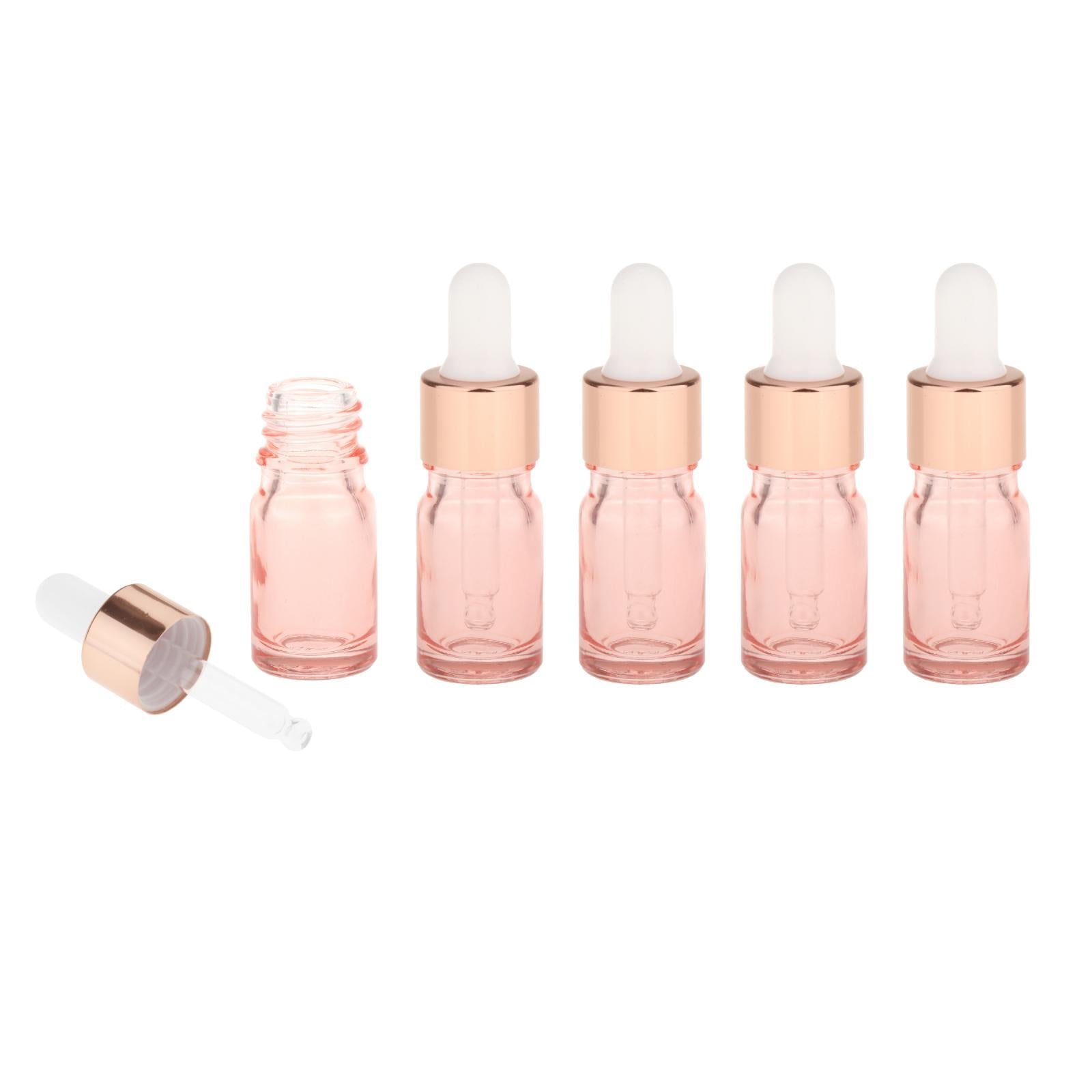 Multifunction Glass Eye Dropper Bottle for Oil Massage Perfumes Laboratory 5ml