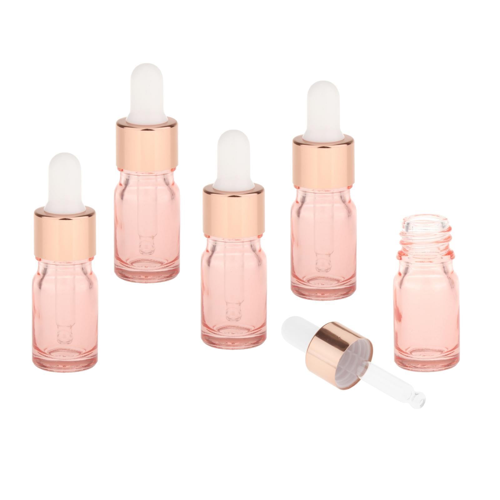 Multifunction Glass Eye Dropper Bottle for Oil Massage Perfumes Laboratory 5ml