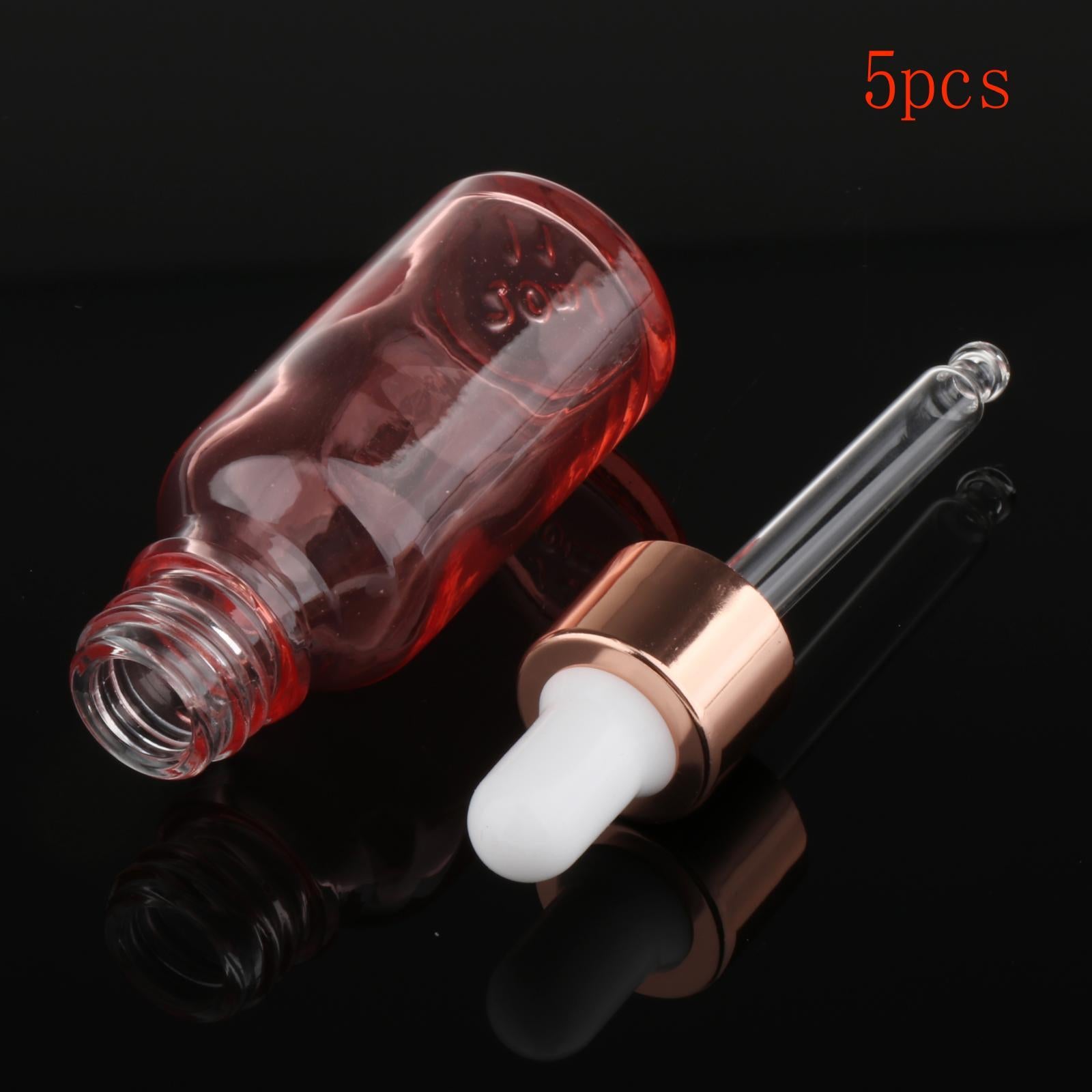 Multifunction Glass Eye Dropper Bottle for Oil Massage Perfumes Laboratory 20ml