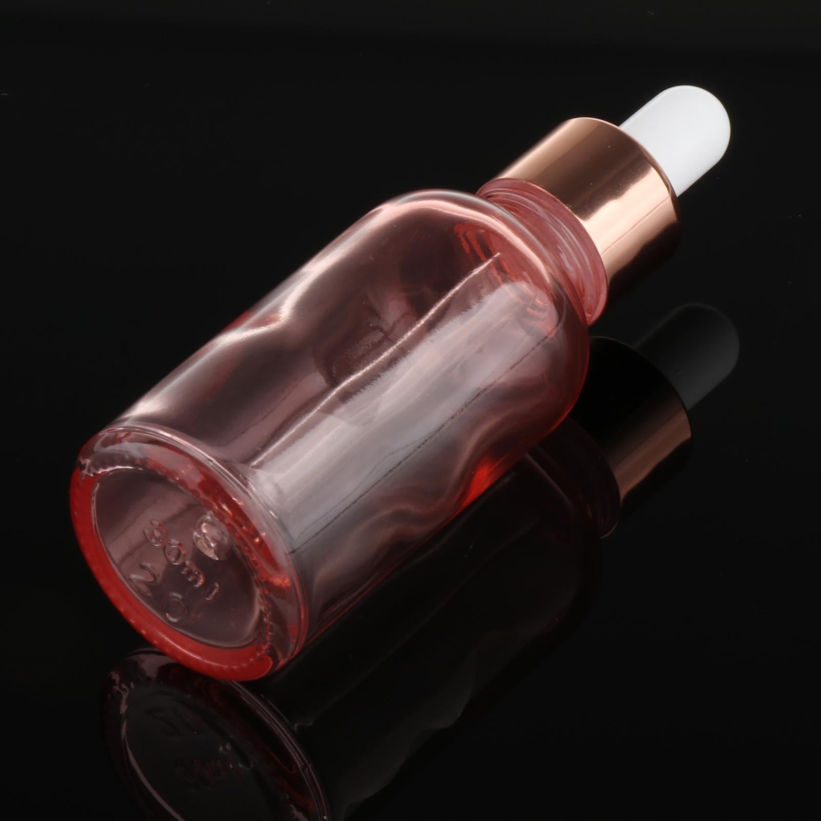 Multifunction Glass Eye Dropper Bottle for Oil Massage Perfumes Laboratory 20ml