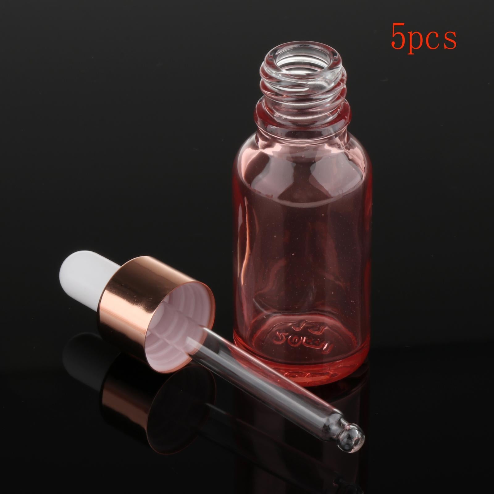 Multifunction Glass Eye Dropper Bottle for Oil Massage Perfumes Laboratory 20ml