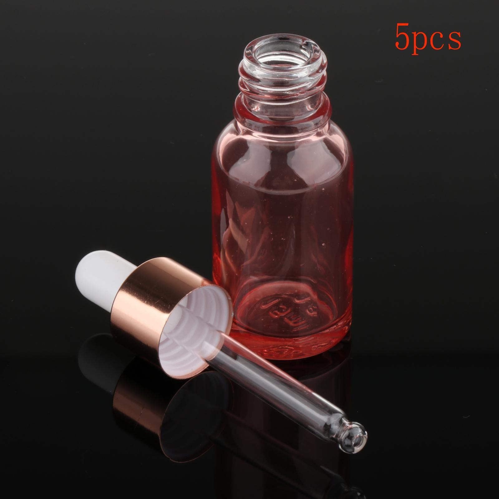 Multifunction Glass Eye Dropper Bottle for Oil Massage Perfumes Laboratory 15ml