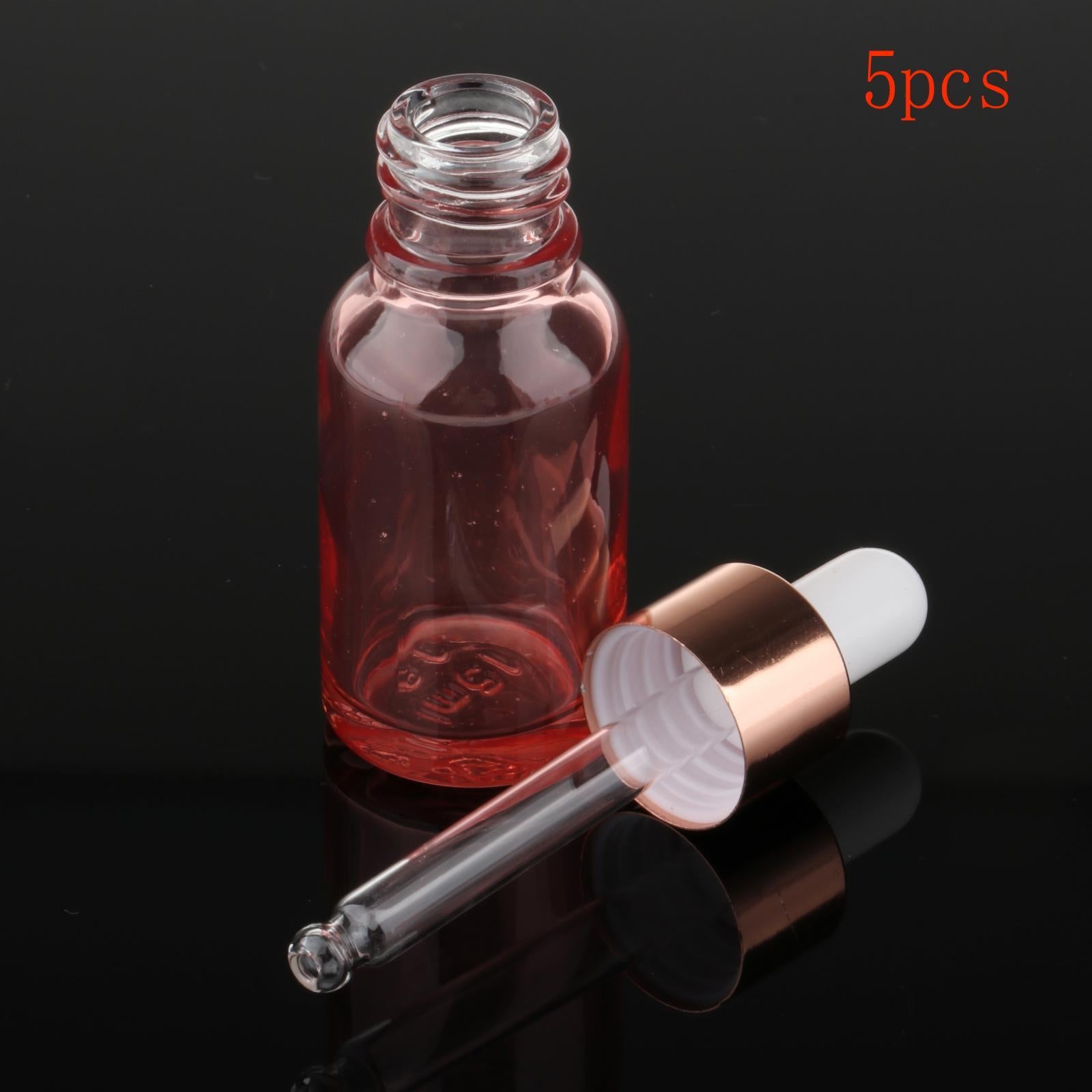 Multifunction Glass Eye Dropper Bottle for Oil Massage Perfumes Laboratory 15ml