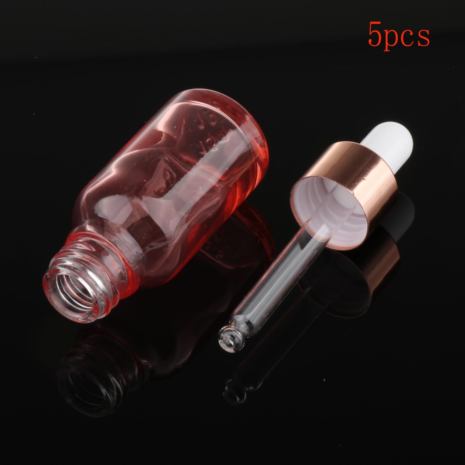 Multifunction Glass Eye Dropper Bottle for Oil Massage Perfumes Laboratory 15ml