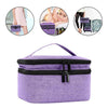 Nail Polish Holder Storage Case Box Organizer for 30 Bottle 5-15ml Purple