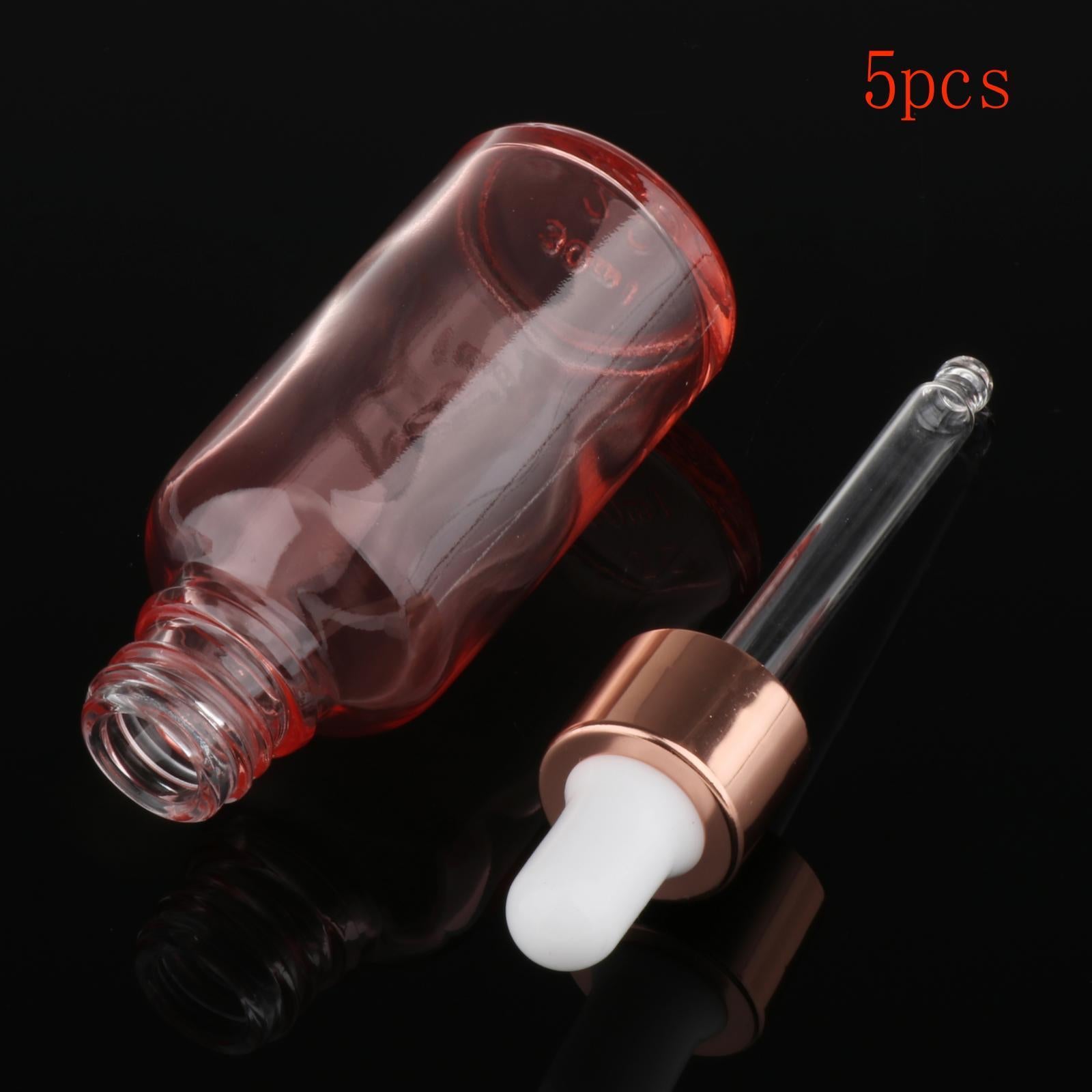 Multifunction Glass Eye Dropper Bottle for Oil Massage Perfumes Laboratory 30ml