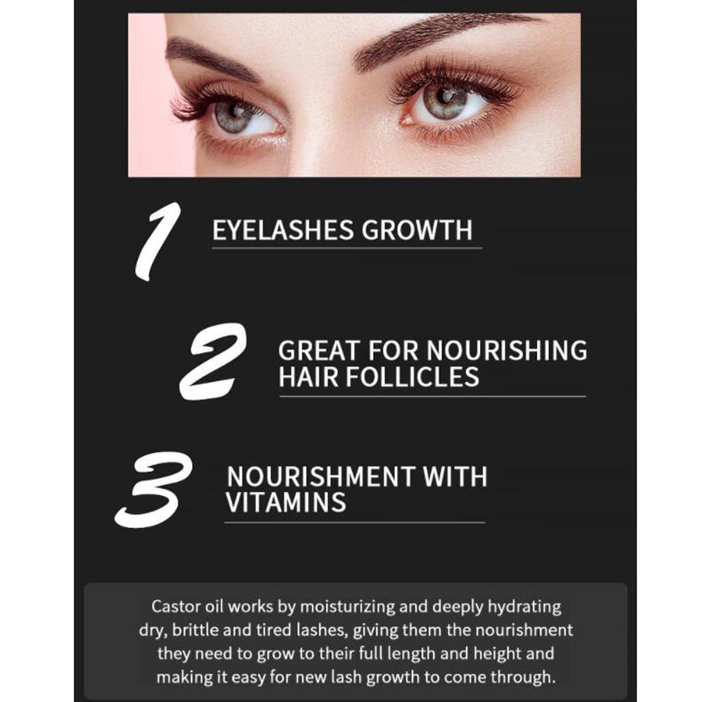 Hair Growth Essence Unisex Anti Hair Loss Eyelashes Eyebrows Products 30ml