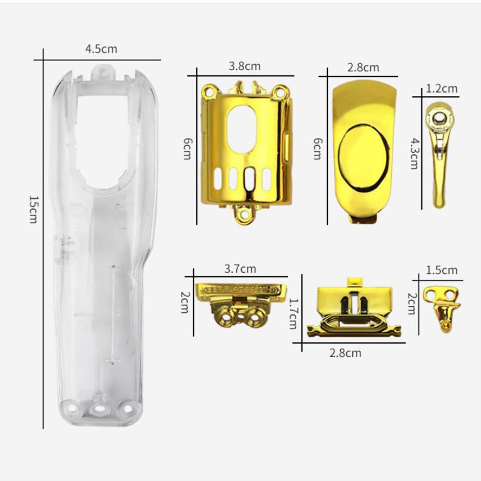 Top Housing Full Housing Combo Kit for Wahl 8591 8148 8504  golden