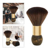 Professional Wooden Hairbrush Haircut for Salon Barber Remove Hair Clippings Trumpet A