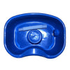 In Bed Shampoo Hair Washing Basin Bathing Aid for Disabled Elderly Pregnancy Dark Blue 70cm