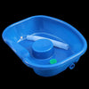 In Bed Shampoo Hair Washing Basin Bathing Aid for Disabled Elderly Pregnancy Dark Blue 70cm