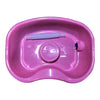 In Bed Shampoo Hair Washing Basin Bathing Aid for Disabled Elderly Pregnancy Pink 70cm