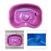 In Bed Shampoo Hair Washing Basin Bathing Aid for Disabled Elderly Pregnancy Pink 70cm