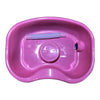 In Bed Shampoo Hair Washing Basin Bathing Aid for Disabled Elderly Pregnancy Pink 70cm