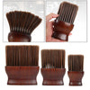 Barber Hair Cutting Brush Hairbrush Wooden Handle Cutting Skin-friendly L