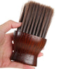 Barber Hair Cutting Brush Hairbrush Wooden Handle Cutting Skin-friendly S