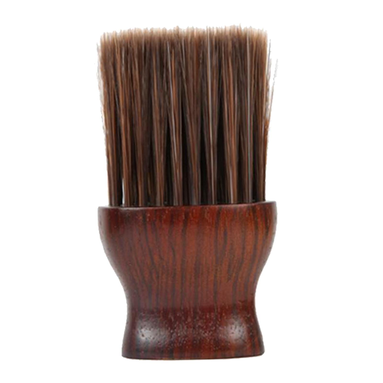 Barber Hair Cutting Brush Hairbrush Wooden Handle Cutting Skin-friendly S