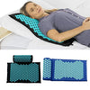 Yoga Acupressure Mat Pillow Set Trigger Points Mats Pain Stress Relief Black