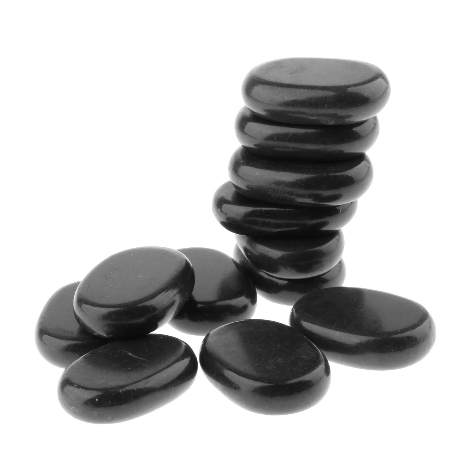 SPA Relaxing Body Hot Stones Relaxation for Massage Parlour Beauty Salon 12 Pcs Set