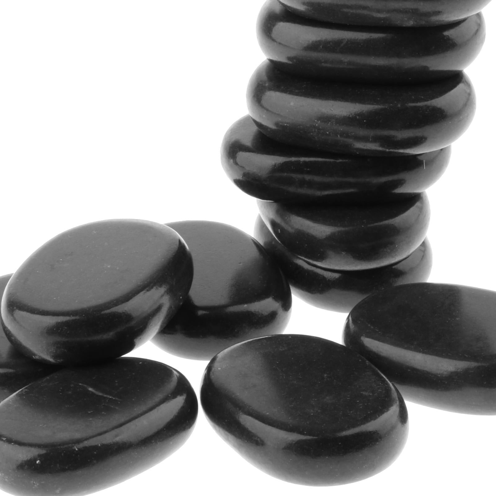 SPA Relaxing Body Hot Stones Relaxation for Massage Parlour Beauty Salon 12 Pcs Set