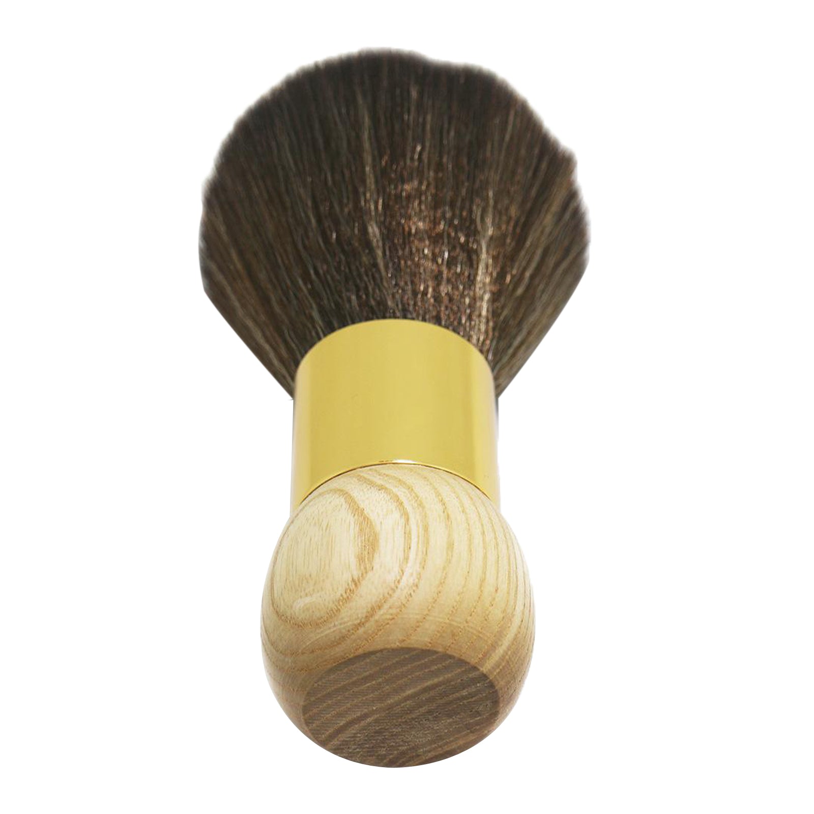 Natural Wooden Hairbrush for Salon Barber Styling Tool Remove Hair Clippings