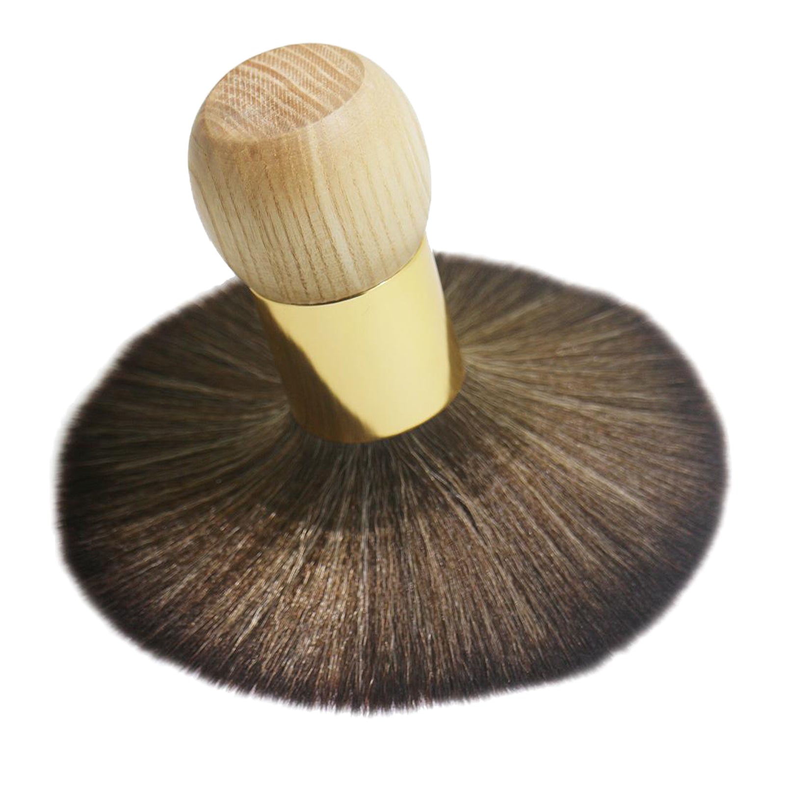 Natural Wooden Hairbrush for Salon Barber Styling Tool Remove Hair Clippings