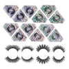 12Pairs Comfortable 4 Styles False Eyelashes for Women Makeup Tool Lashes G002