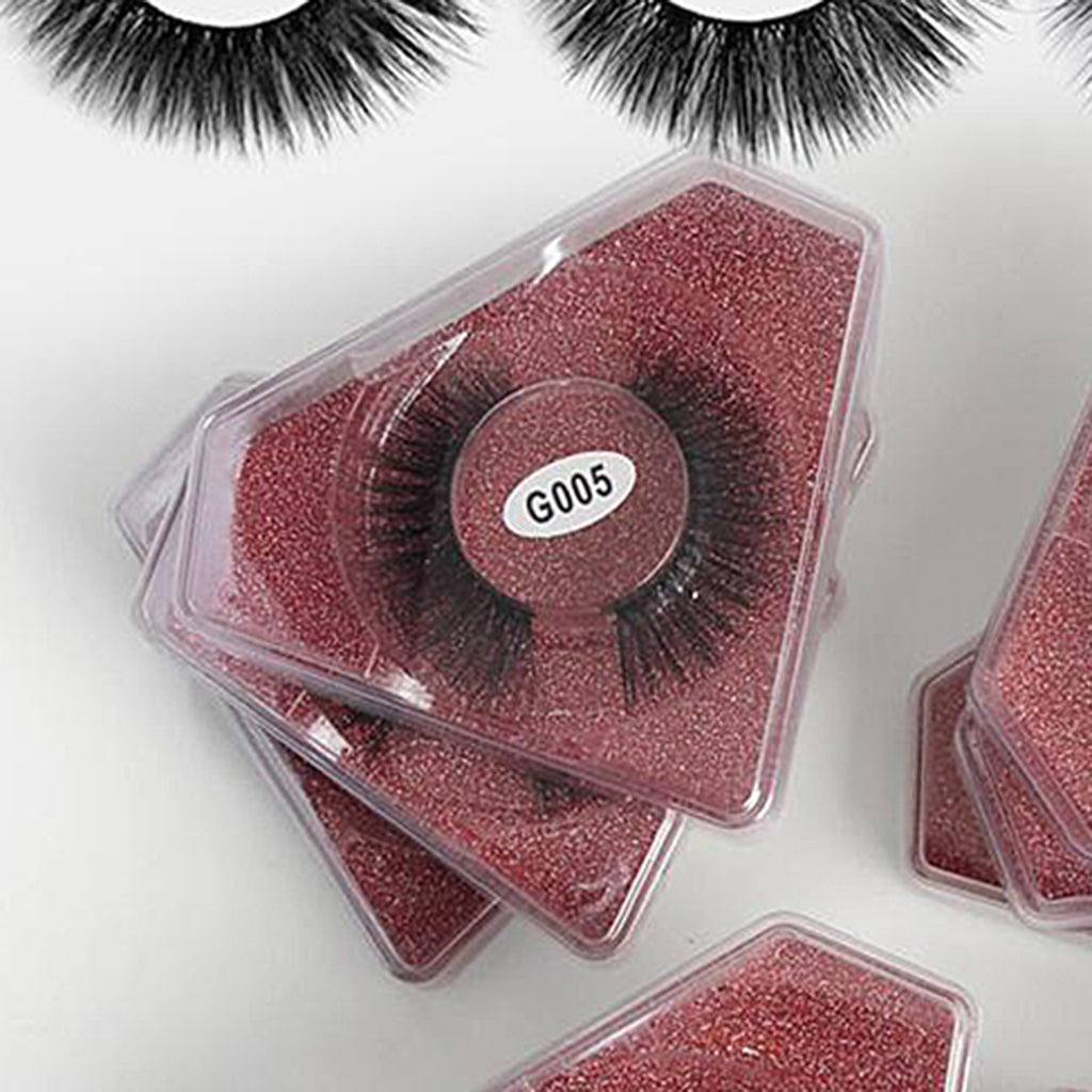 12Pairs Comfortable 4 Styles False Eyelashes for Women Makeup Tool Lashes G007