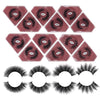 12Pairs Comfortable 4 Styles False Eyelashes for Women Makeup Tool Lashes G007