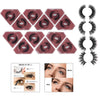 12Pairs Comfortable 4 Styles False Eyelashes for Women Makeup Tool Lashes G007